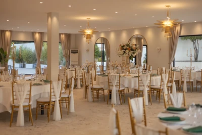 Wedding celebration space at Easy Restaurant